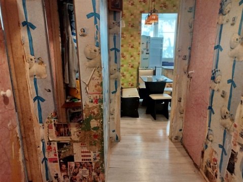 3-к квартира, 2/5 эт., 48м²