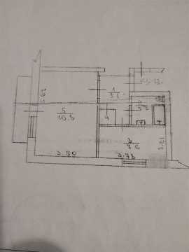 1-к квартира, 5/5 эт., 38м²