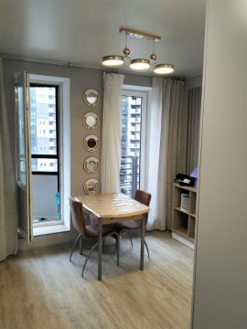 1-к квартира, 8/27 эт., 38м²