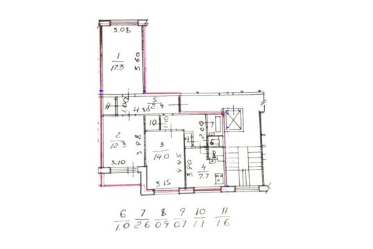 3-к квартира, 3/9 эт., 72м²