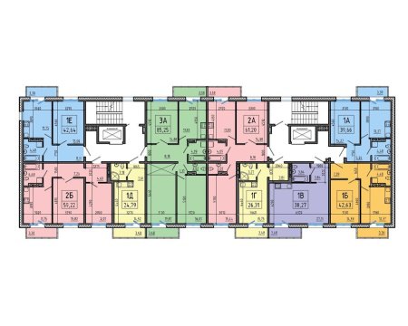 1-к квартира, 4/8 эт., 40м²