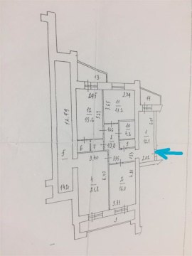 3-к квартира, 2/13 эт., 123м²