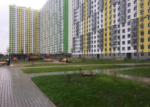 1-к квартира, 13/25 эт., 38м²