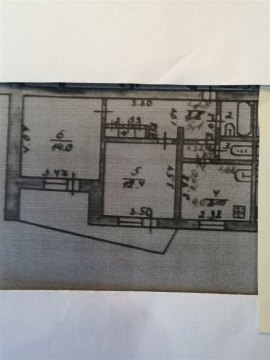 2-к квартира, 5/5 эт., 47м²