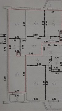 3-к квартира, 6/18 эт., 69м²