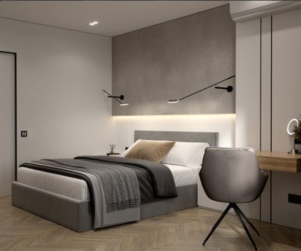 1-к квартира, 9/16 эт., 43м²