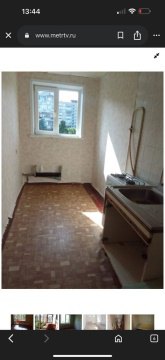 2-к квартира, 5/5 эт., 43м²