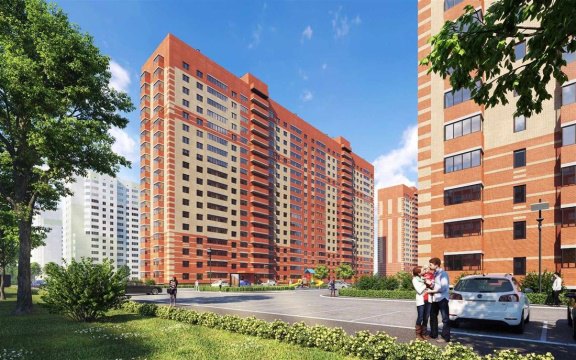 2-к квартира, 18/18 эт., 54м²