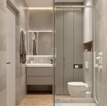 1-к квартира, 9/16 эт., 43м²