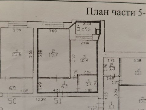 1-к квартира, 5/5 эт., 35м²