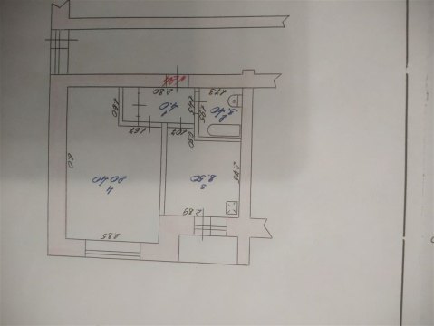 1-к квартира, 2/5 эт., 36м²