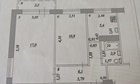 2-к квартира, 5/5 эт., 42м²
