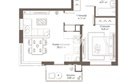 1-к квартира, 13/15 эт., 42м²